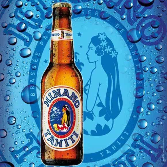 Bière Hinano de Tahiti